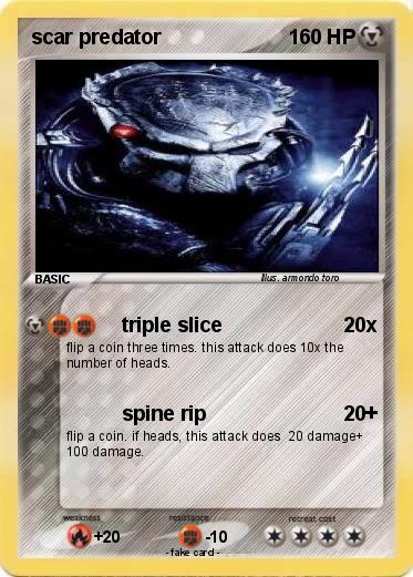 Pokemon scar predator