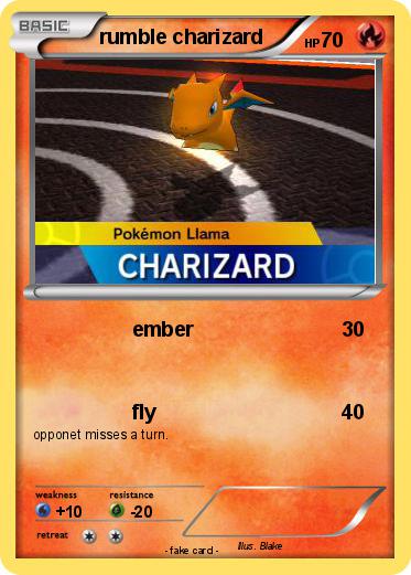 Pokemon rumble charizard