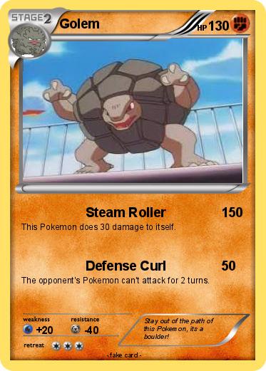 Pokemon Golem