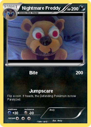 Pokemon Nightmare Freddy
