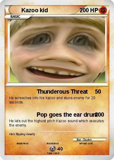 Pokemon Kazoo kid