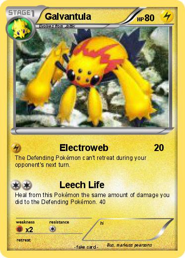 Pokemon Galvantula