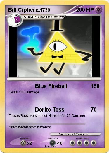 Pokemon Bill Cipher