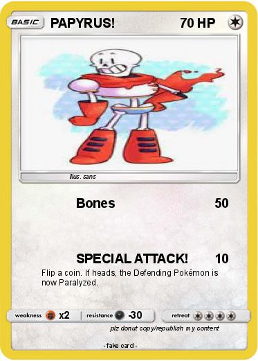 Pokemon PAPYRUS!