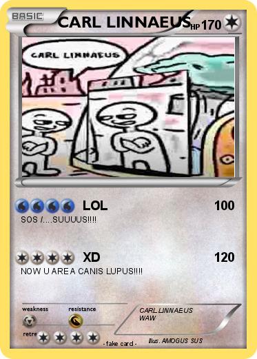 Pokemon CARL LINNAEUS