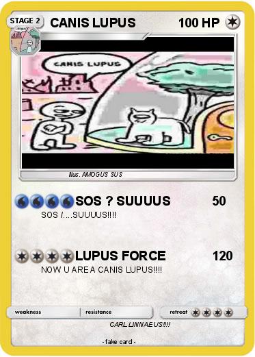 Pokemon CANIS LUPUS