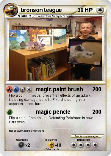 Pokemon bronson teague