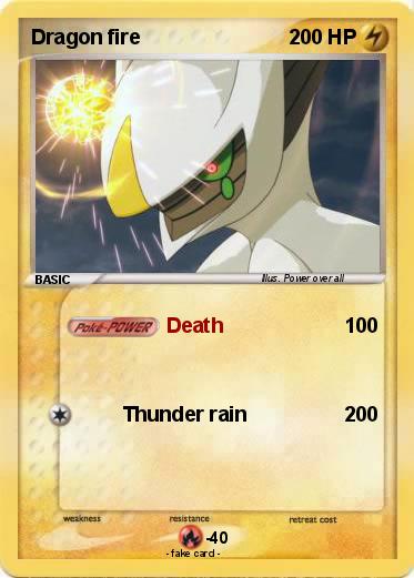 Pokemon Dragon fire