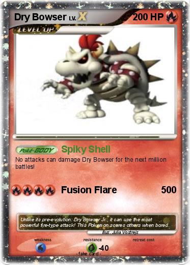 Pokemon Dry Bowser