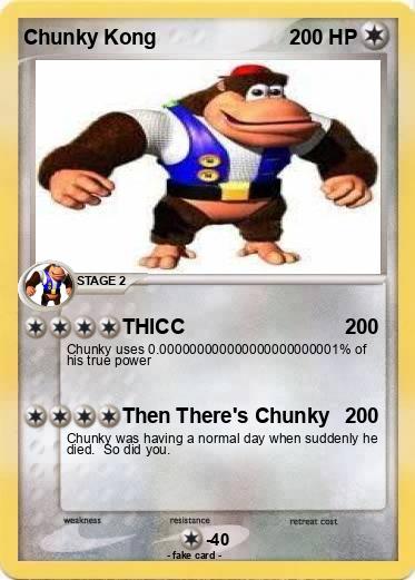 Pokemon Chunky Kong