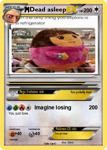 Pokemon Dead asleep