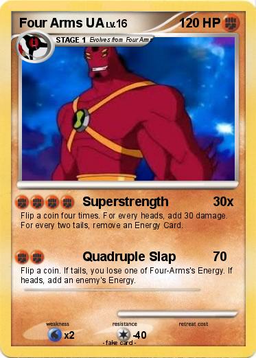 Pokemon Four Arms UA