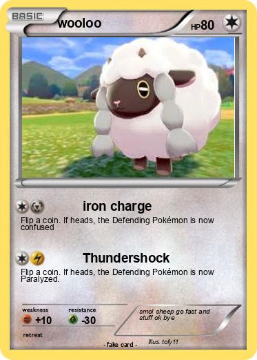 Pokemon wooloo
