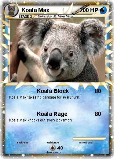 Pokemon Koala Max