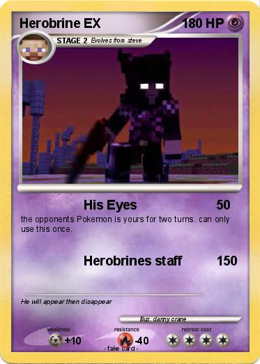 Pokemon Herobrine EX