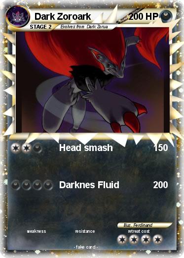 Pokemon Dark Zoroark