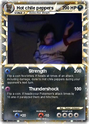 Pokemon Hot chile peppers