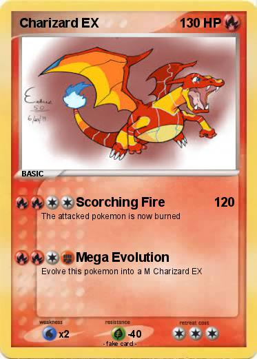 Pokemon Charizard EX