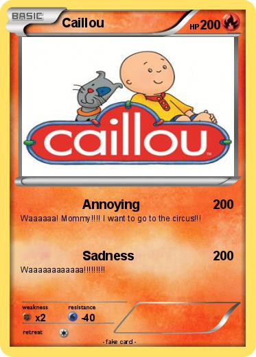 Pokemon Caillou