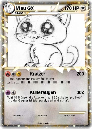 Pokemon Miau GX