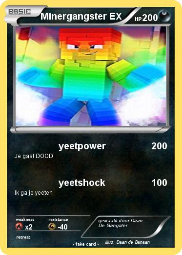 Pokemon Minergangster EX