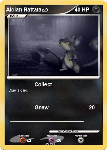Pokemon Alolan Rattata