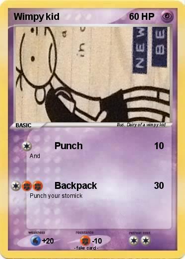 Pokemon Wimpy kid