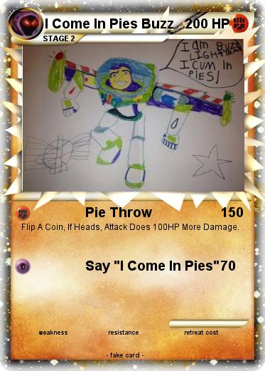 Pokemon I Come In Pies Buzz