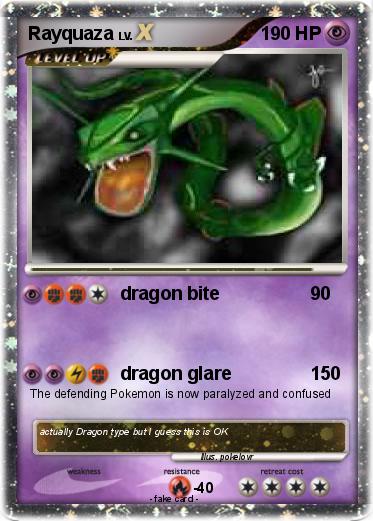 Pokemon Rayquaza