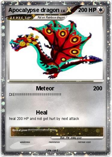 Pokemon Apocalypse dragon