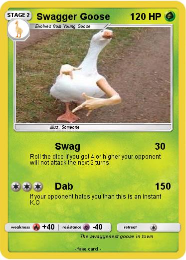 Pokemon Swagger Goose