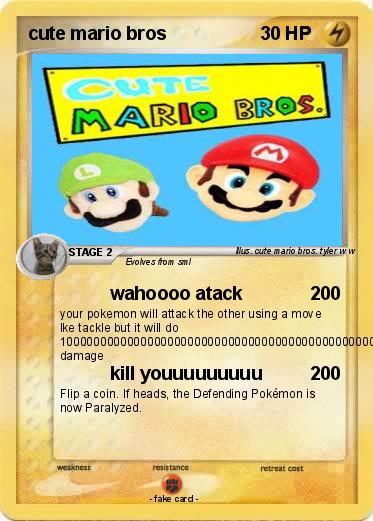 Pokemon cute mario bros