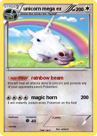 Pokemon unicorn mega ex