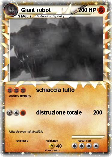 Pokemon Giant robot
