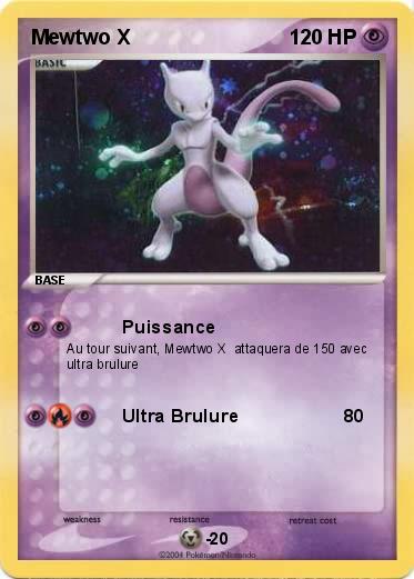 Pokemon Mewtwo X