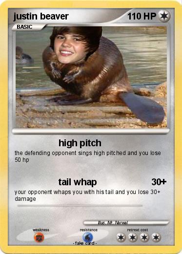 Pokemon justin beaver
