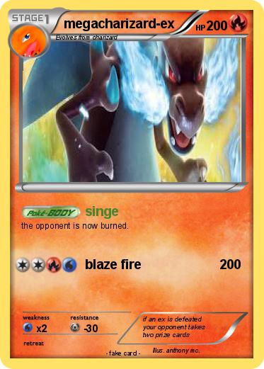 Pokemon megacharizard-ex