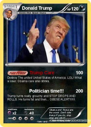 Pokemon Donald Trump