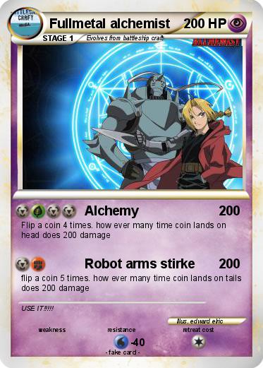 Pokemon Fullmetal alchemist