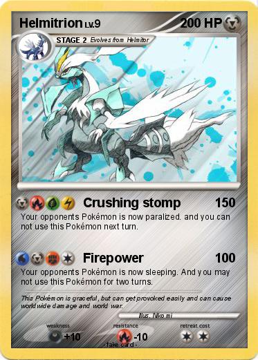 Pokemon Helmitrion