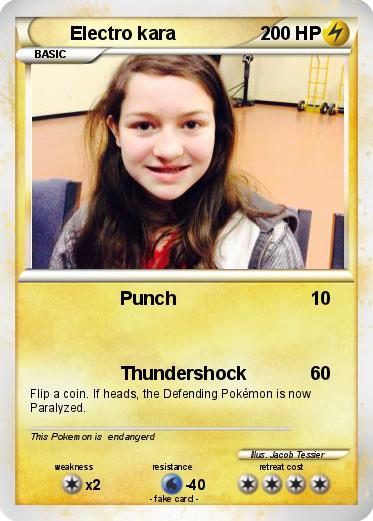 Pokemon Electro kara