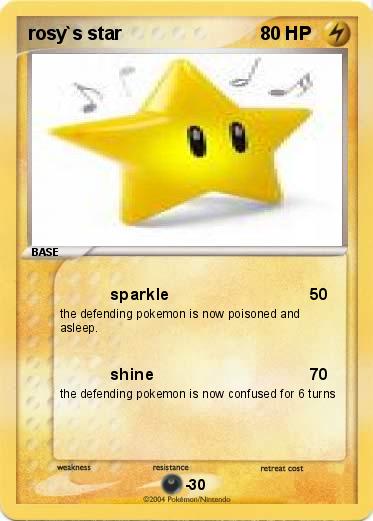 Pokemon rosy`s star
