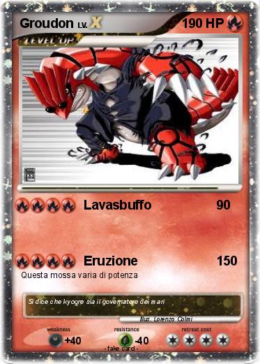 Pokemon Groudon