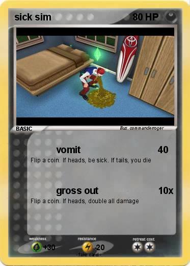 Pokemon sick sim