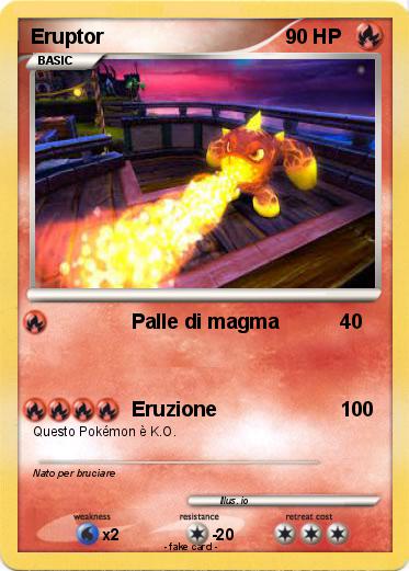 Pokemon Eruptor