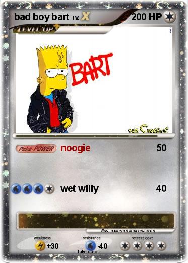 Pokemon bad boy bart