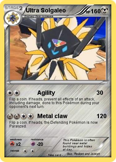 Pokemon Ultra Solgaleo