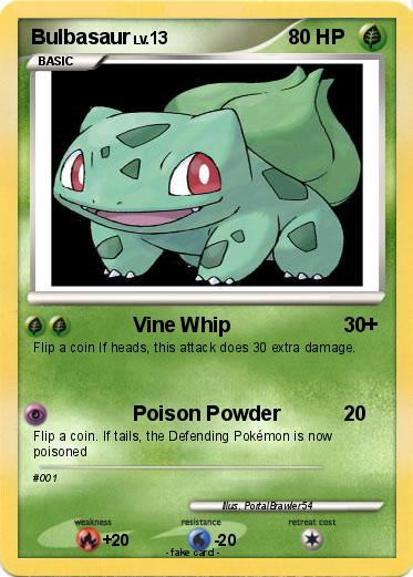 Pokemon Bulbasaur