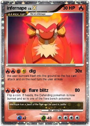 Pokemon infernape