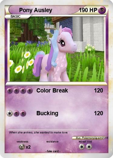 Pokemon Pony Ausley
